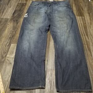 G-Unit‎ Denim Baggy Y2k Embroidered Heavy Jeans Size 38 (Ripped Pocket)